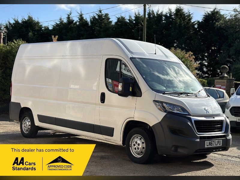 Used 2017 Peugeot Boxer 2.0 BlueHDi 335 L3 H2 Euro 6 5dr for sale in